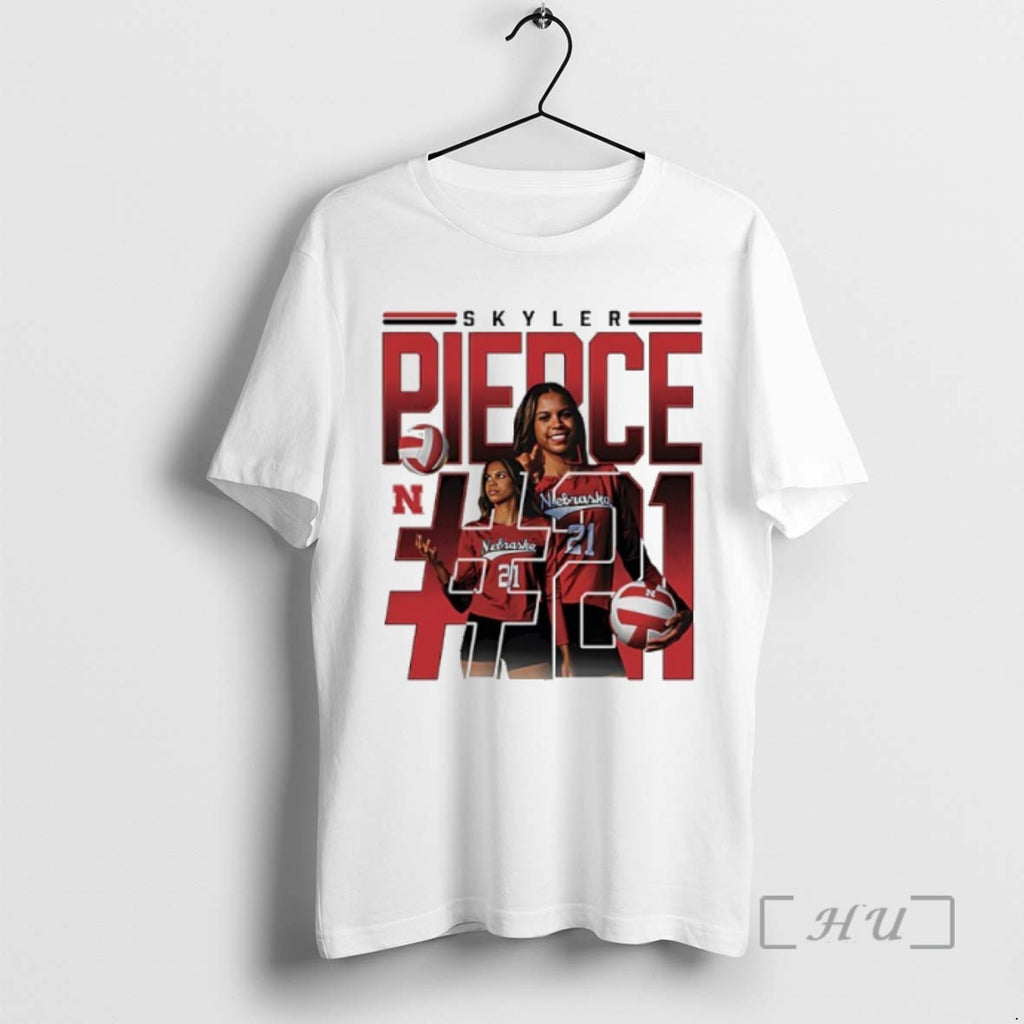 Officials Skyler Pierce 21 Nebraska Womens Volleyball Graphic