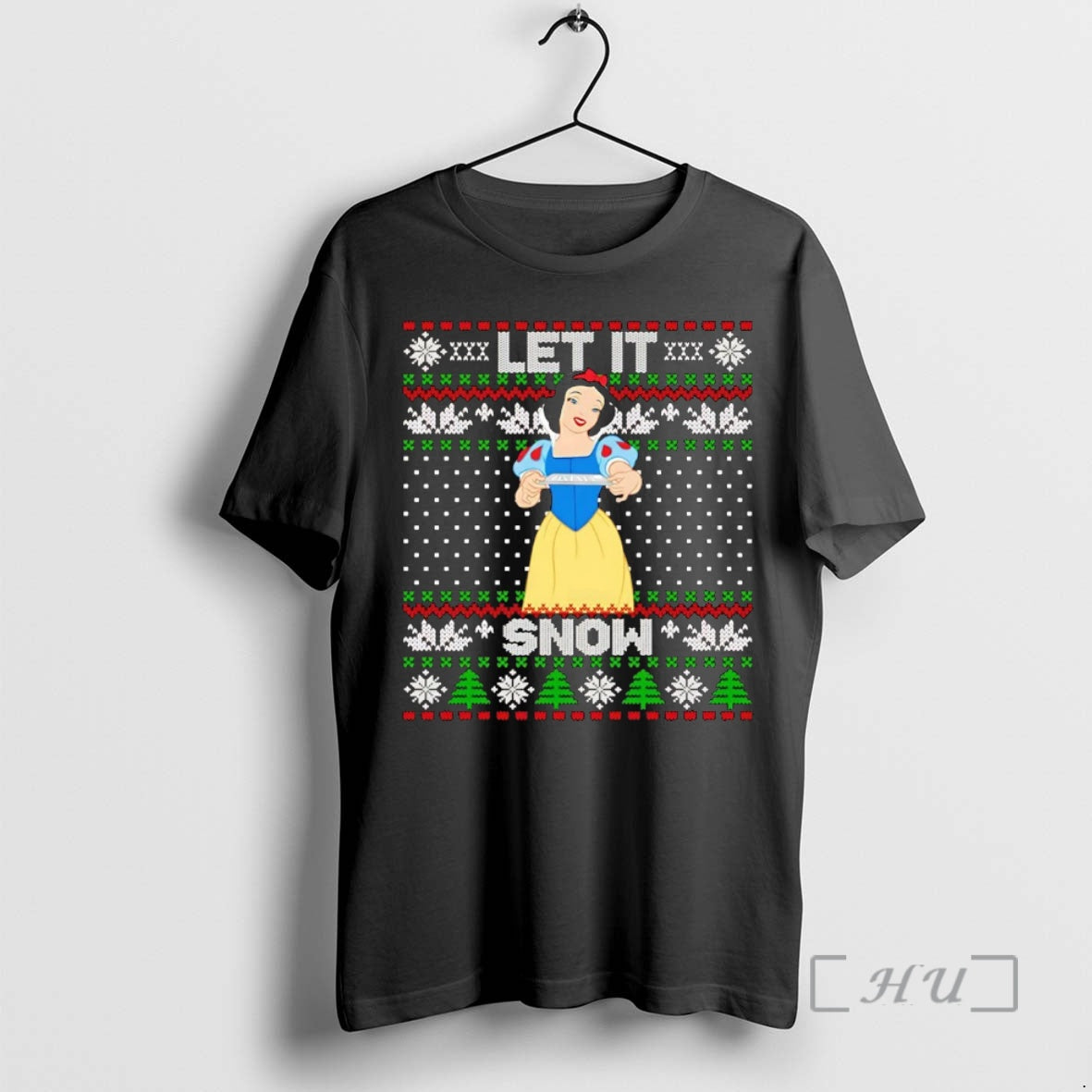 Officials Snow White Let It Snow Ugly Christmas Premium T Shirt Sweater