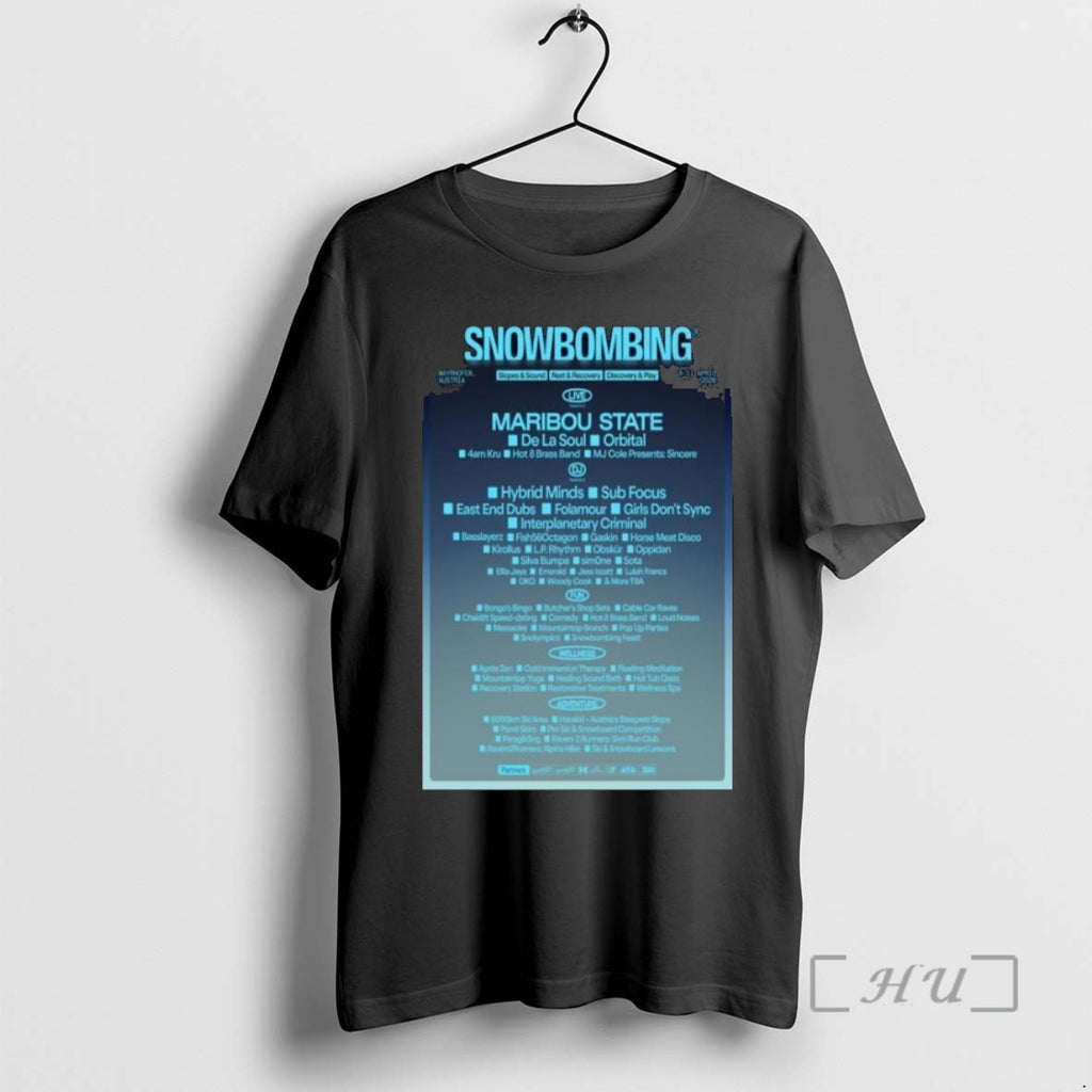 Officials Snowbombing Mayrhofen Austria April 6 11 2026 Concert Long Sleve T Shirt Sweater