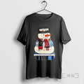 Officials Snowman Patchwork Christmas Premium T Shirt Sweater
