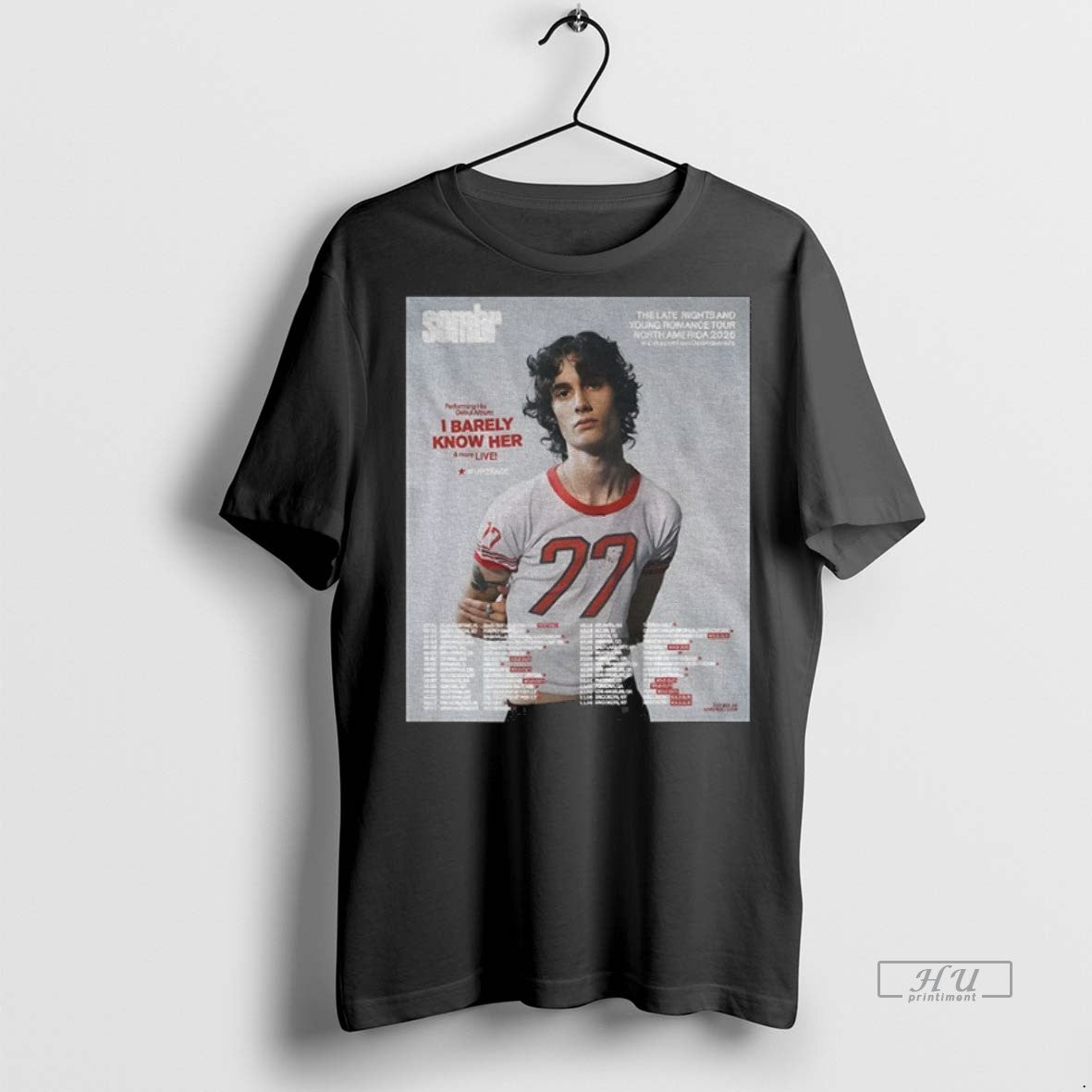 Officials Sombr I Barely Know Her Tibetan Inspired Music Tee Shirt Sweater