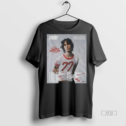 Officials Sombr I Barely Know Her Tibetan Inspired Music Tee Shirt Sweater