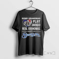 Officials Some Grandmas Play Bingo Real Grandmas Watch Milwaukee Brewers Baseball Diamond Heart T Shirts