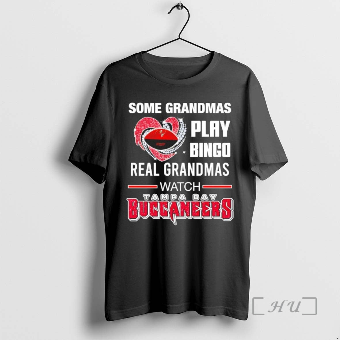 Officials Some Grandmas Play Bingo Real Grandmas Watch Tampa Bay Buccaneers Diamond Heart