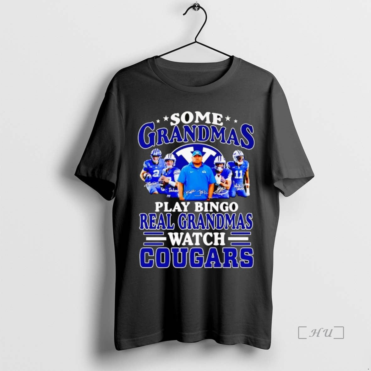 Officials Some Grandmas Play Bingo Real Grandmas Watch Cougars Premium T Shirt Sweater
