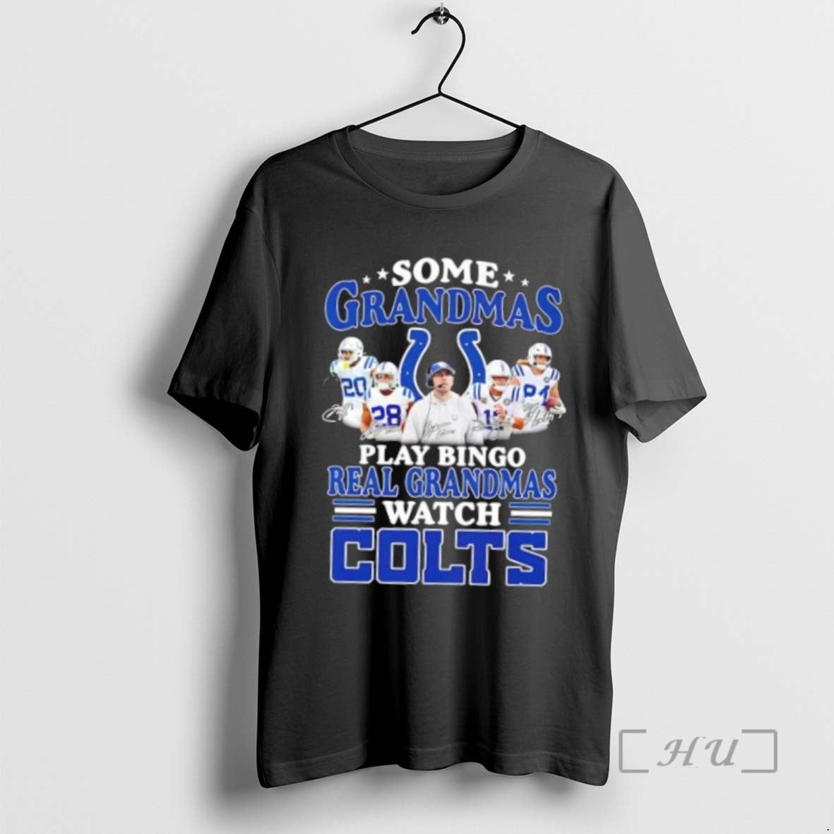 Officials Some Grandmas Play Bingo Real Grandmas Watch Indianapolis Colts Coach Shane Steichen And Players