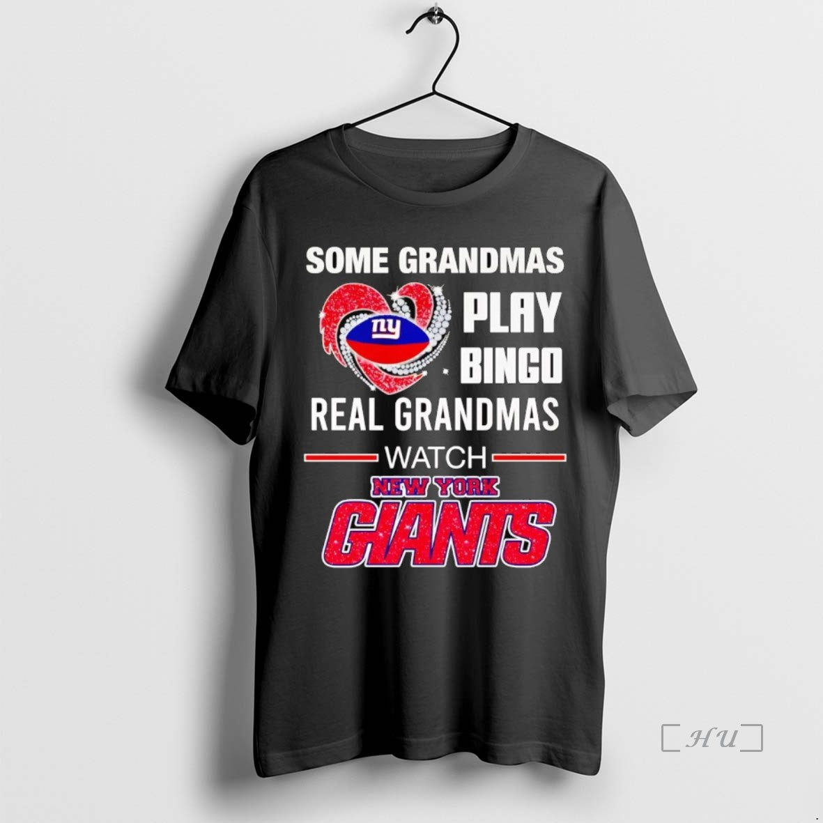 Officials Some Grandmas Play Bingo Real Grandmas Watch New York Giants Premium T Shirt Sweater