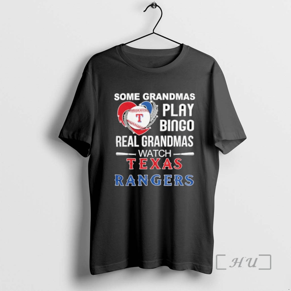 Officials Some Grandmas Play Bingo Real Grandmas Watch Texas Rangers