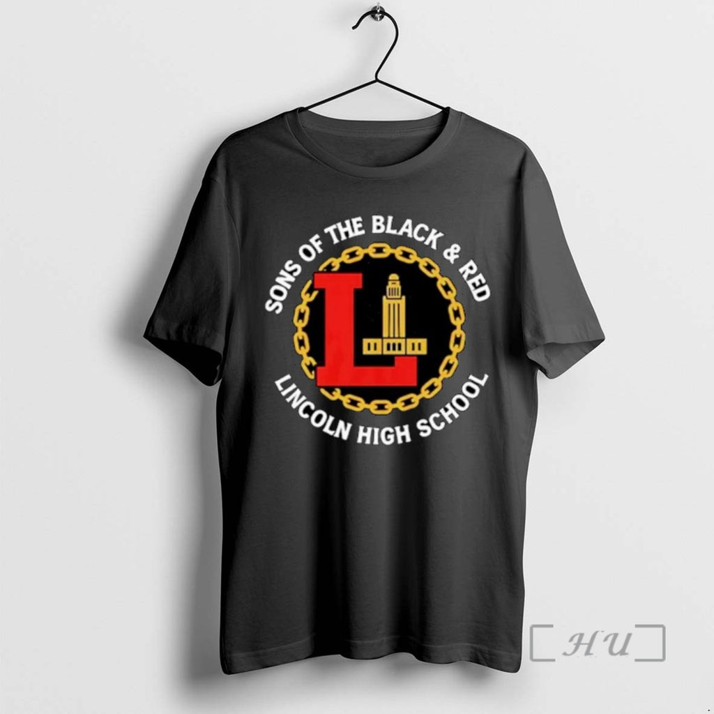 Officials Sons Of The Black Red Lincoln High School Ornaments Tee Shirt Sweater