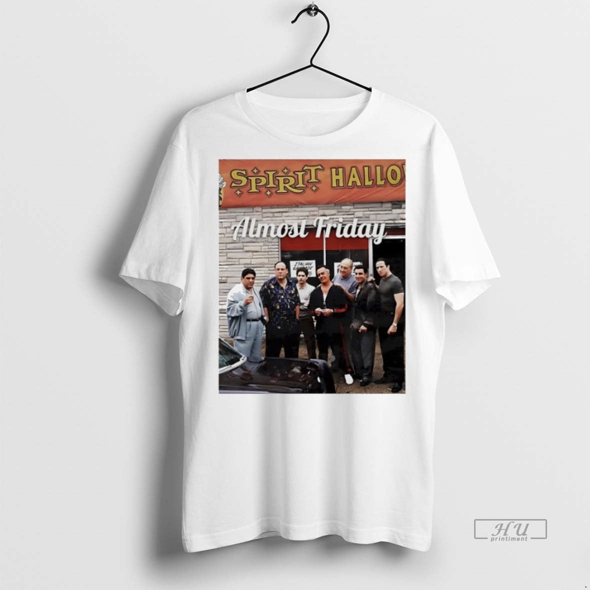 Officials Sopranos Spirit Almost Friday Halloween 2025 Premium Tee Shirt Sweater