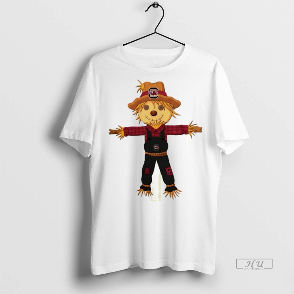 Officials South Carolina Gamecocks Scarecrow Mascot Premium Tee Shirt Sweater