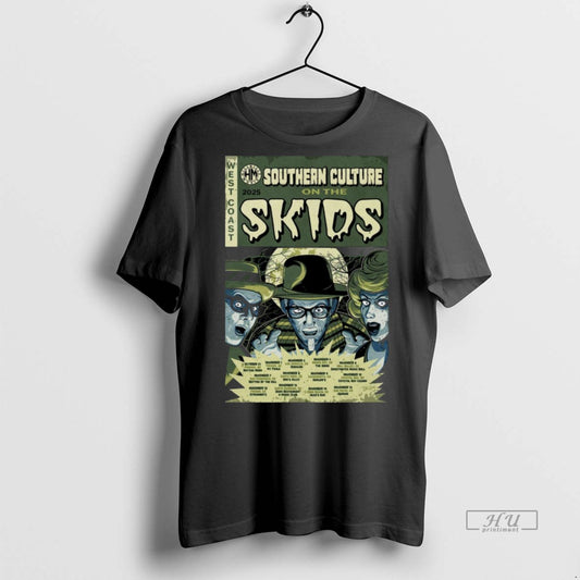 Officials Southern Culture On The Skids Tour November 2025 West Coast Tee Shirt Sweater