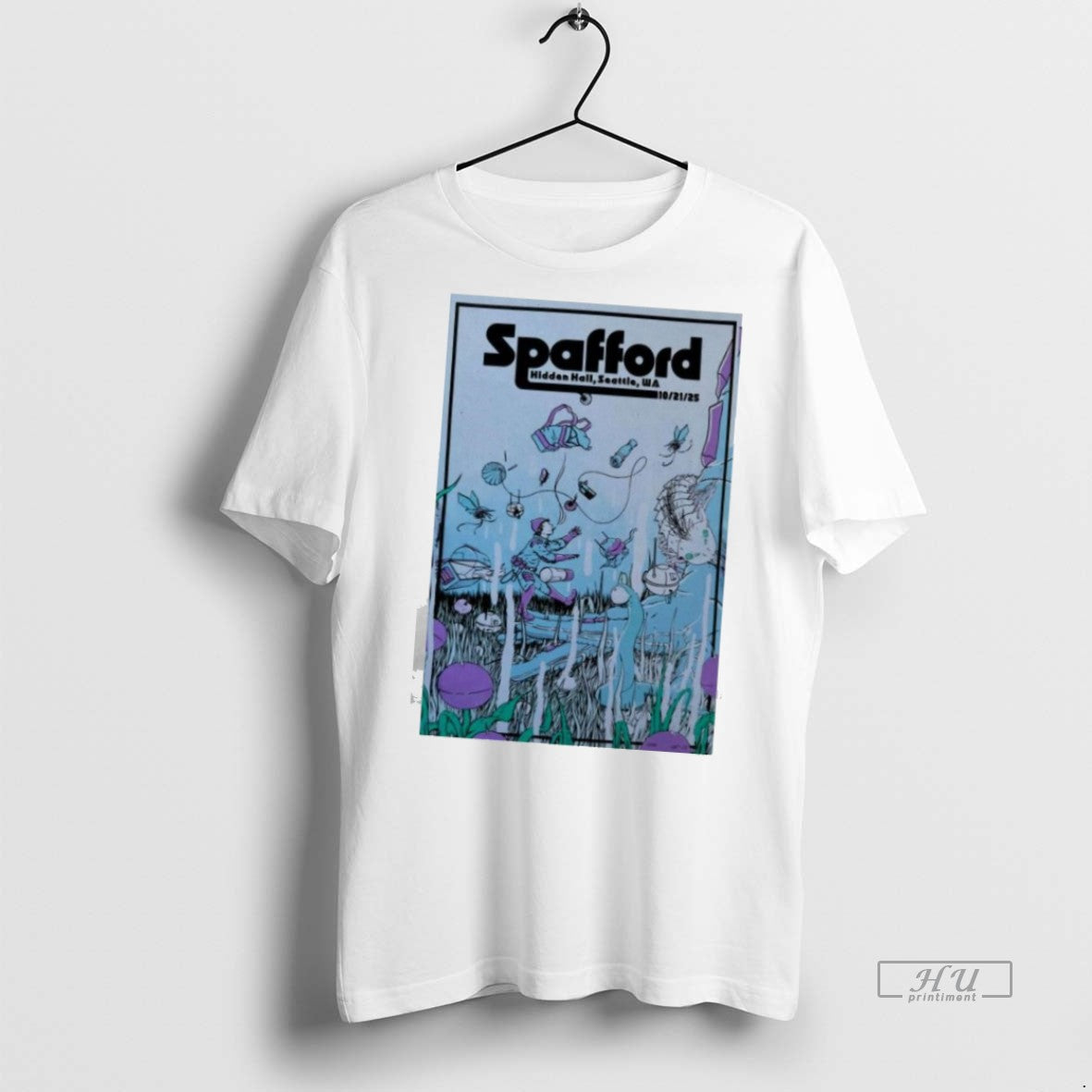 Officials Spafford Hidden Hall Seattle Wa Tour Oct 21 2025 Tee Shirt Sweater