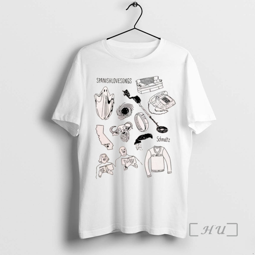 Officials Spanish Love Songs Schmaltz Illustrations T Shirt Sweater