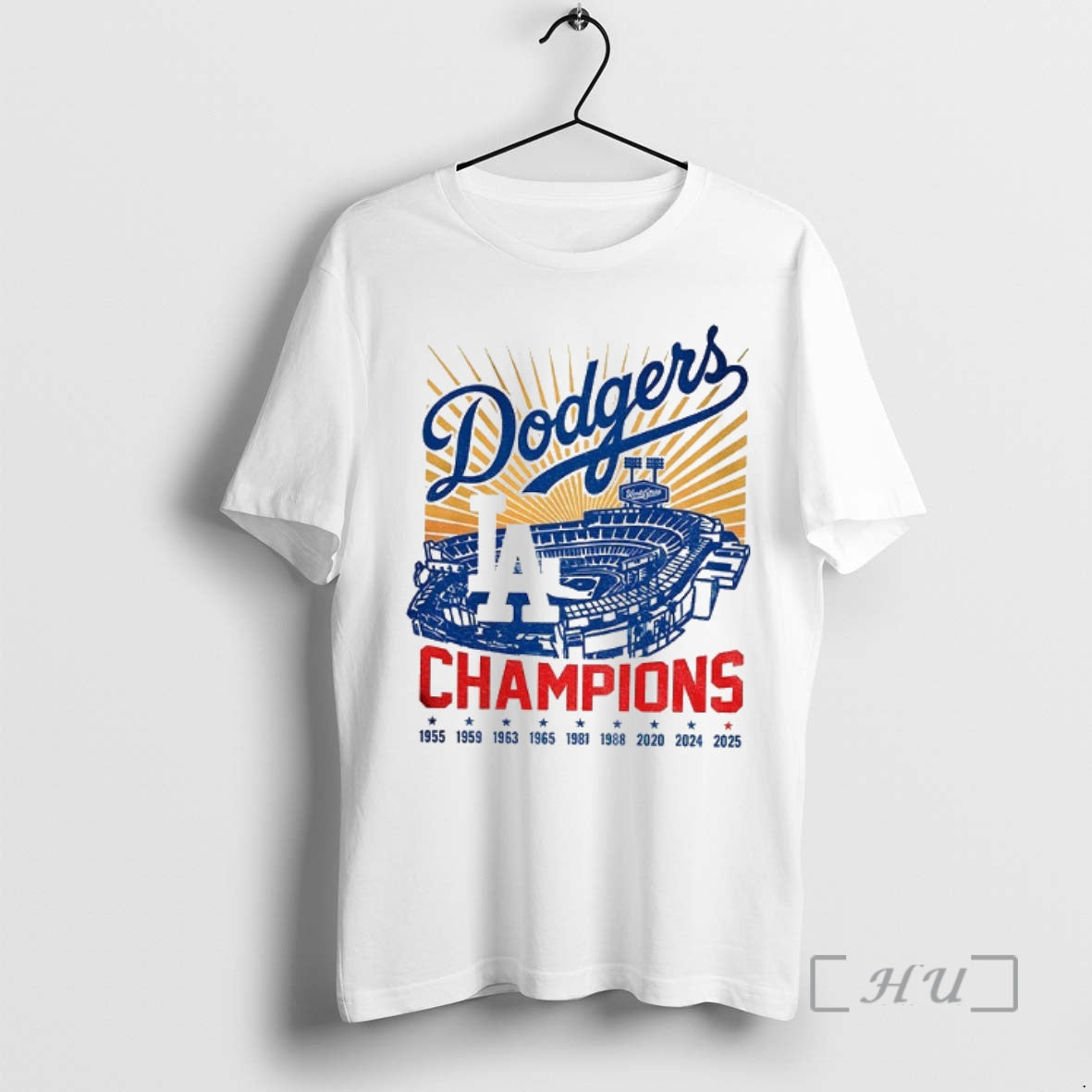 Officials Stadium 2025 Los Angeles Dodgers Baseball World Series Champion 1955 2025