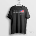 Officials Stand For Truth Even When Its Not Popular Charlie Kirk Us Flag