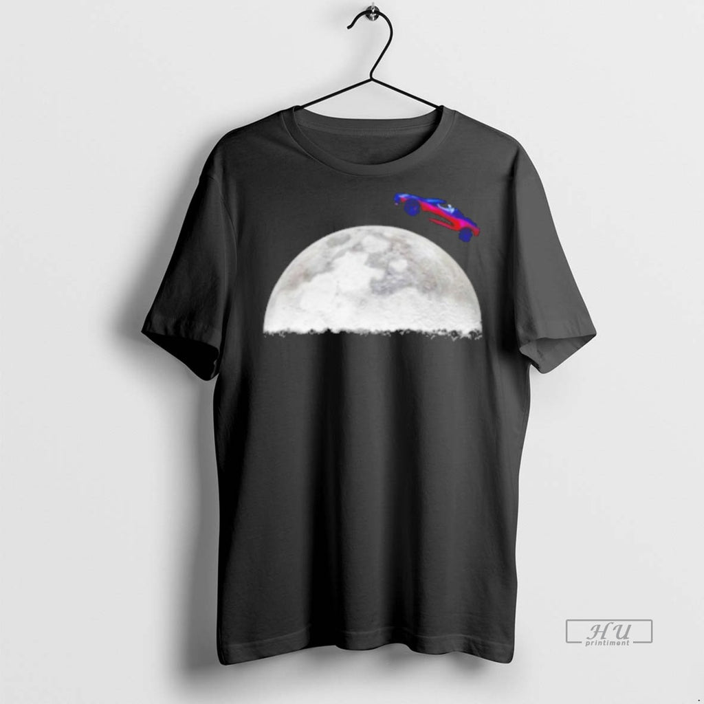 Officials Starman Drove Over The Moon Graphic Tee Shirt Sweater