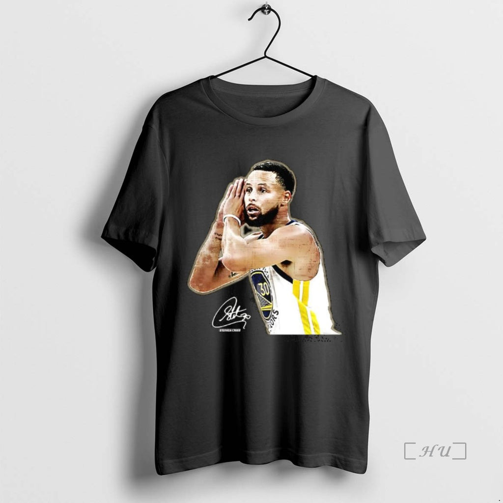 Officials Stephen Curry Golden State Warriors Nba Signal Portrait Signature T Shirt Sweater