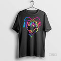 Officials Stethoscope Heart Nurse For Mental Health Psychiatry Profession Tee Shirt Sweater
