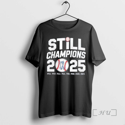 Officials Still Champions 2025 Los Angeles Dodgers Premium T Shirt Sweater