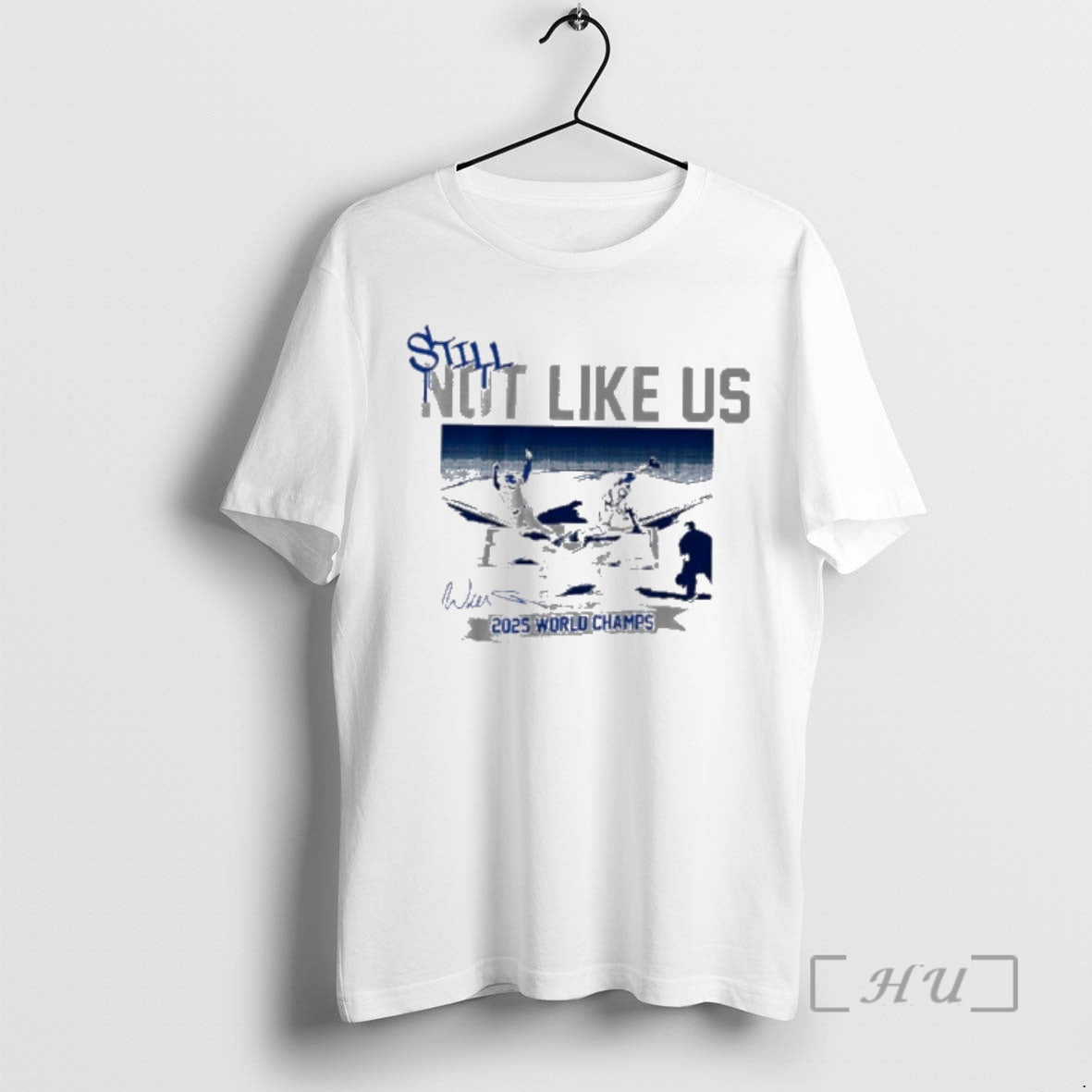 Officials Still Not Like Us Los Angeles Dodgers 2025 World Champs Premium T Shirt Sweater
