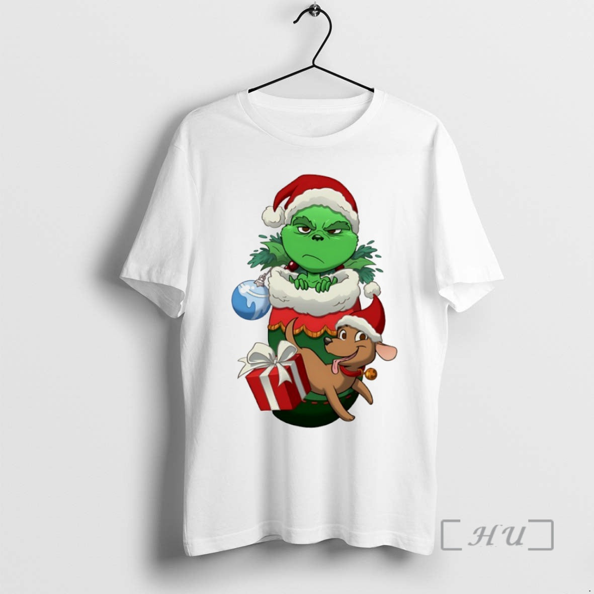 Officials Stocking Stuffer Grump Grinch And Max Circle
