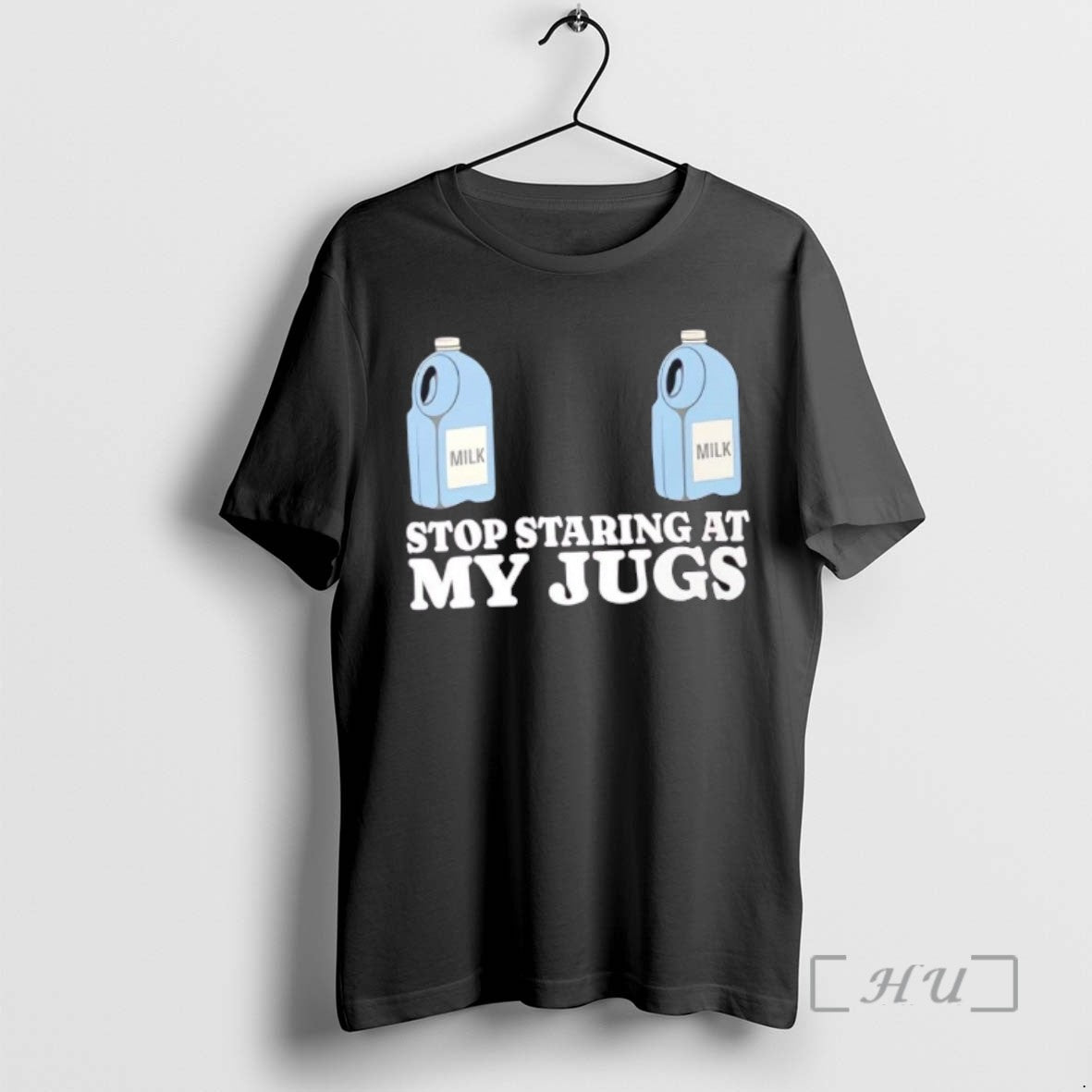 Officials Stop Staring At My Jugs Milk Pun Tee Shirt Sweater