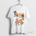 Officials Strawberry Shortcake Group Boyfriend Fit Girls T Shirt Sweater