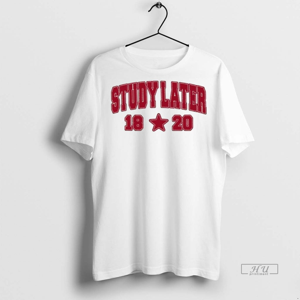 Officials Study Later 18 20 Star Tee Shirt Sweater