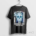 Officials Sugar Skull Damn Right I Am A Seattle Mariners Fan Win Or Lose Tee