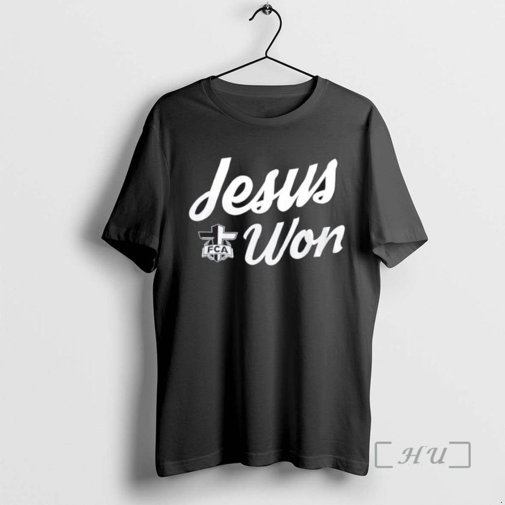 Officials Sun Devil Football Fca Jesus Won Cross 2 Sided T Shirt Sweater
