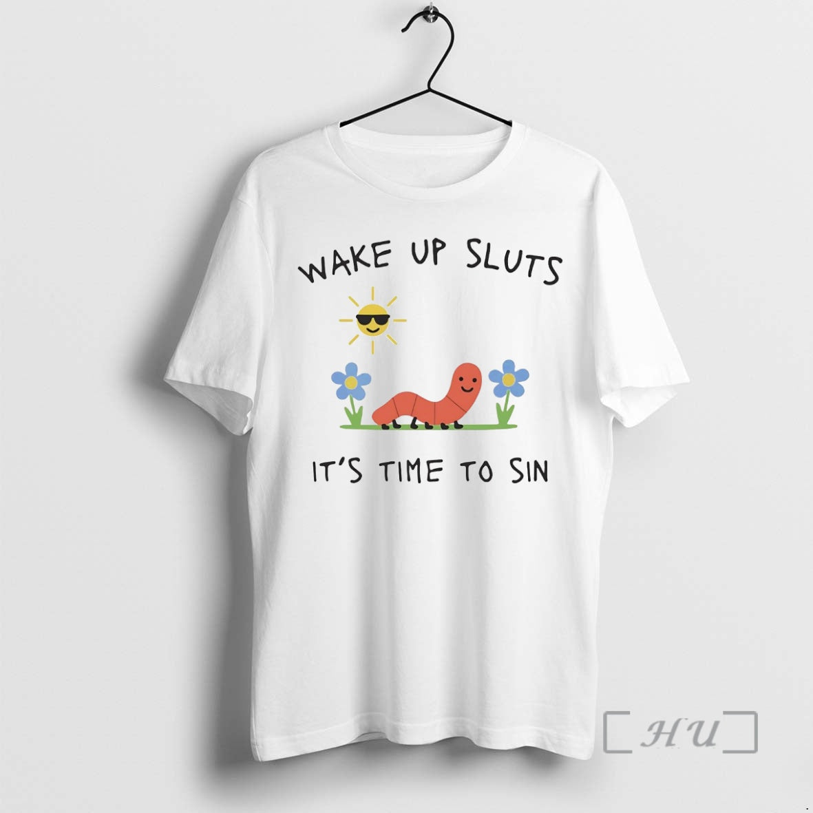 Officials Sun And Worm Wake Up Sluts Its Time To Sin Premium T Shirts Sweater