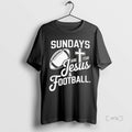 Officials Sundays Are For Jesus Football Premium T Shirt Sweater