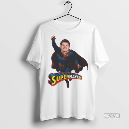 Officials Supermayen Drake Maye X Superman Parody Fan Premium Tee Shirt Sweater