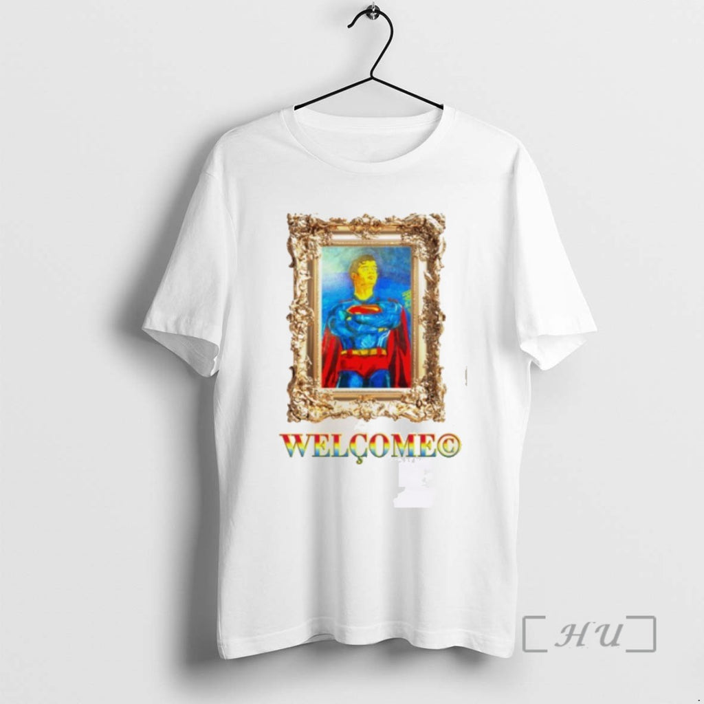 Officials Superpunk Superman Welcome T Shirt Sweater