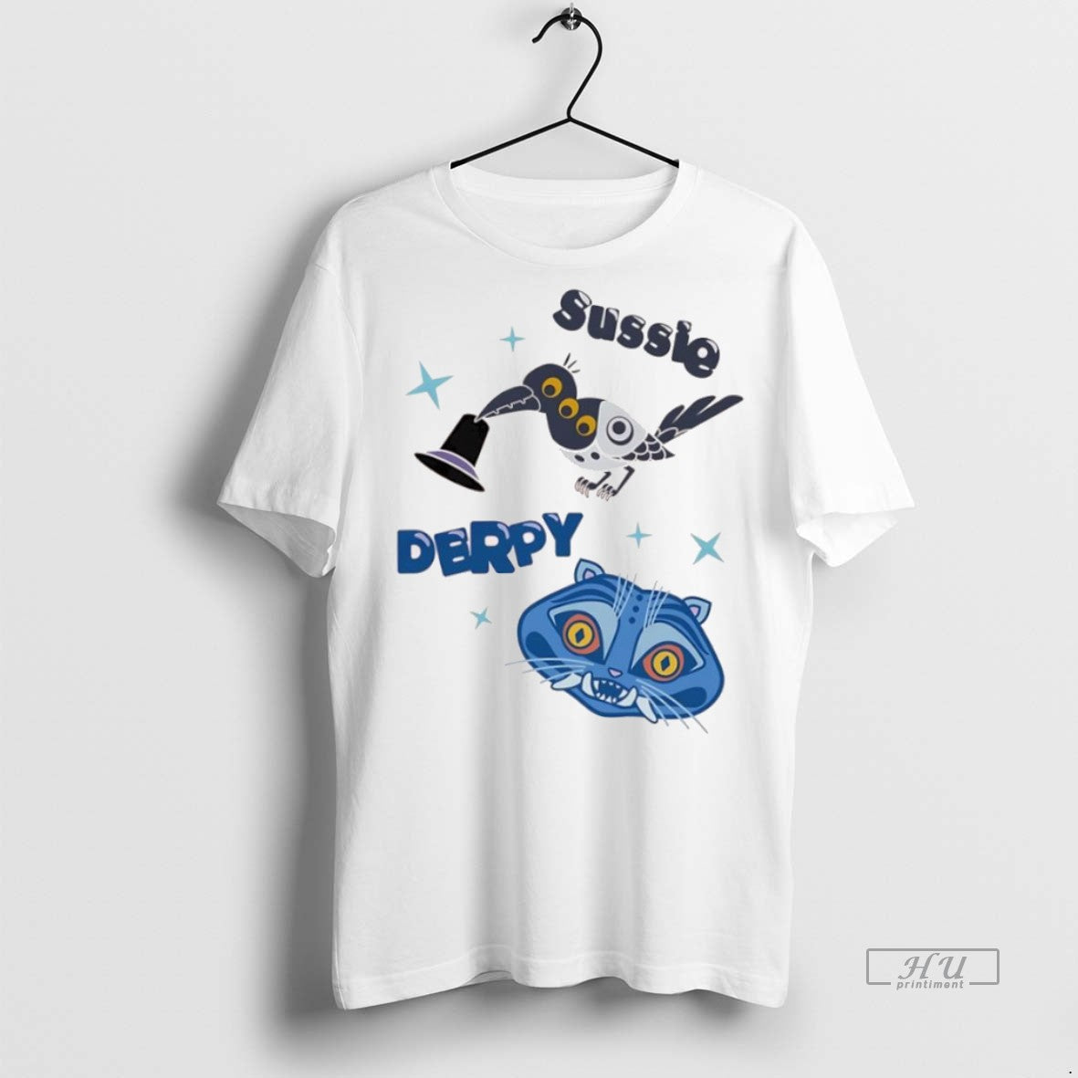 Officials Sussie And Derpy Tiger Kpop Demon Hunters Tee Shirt Sweater