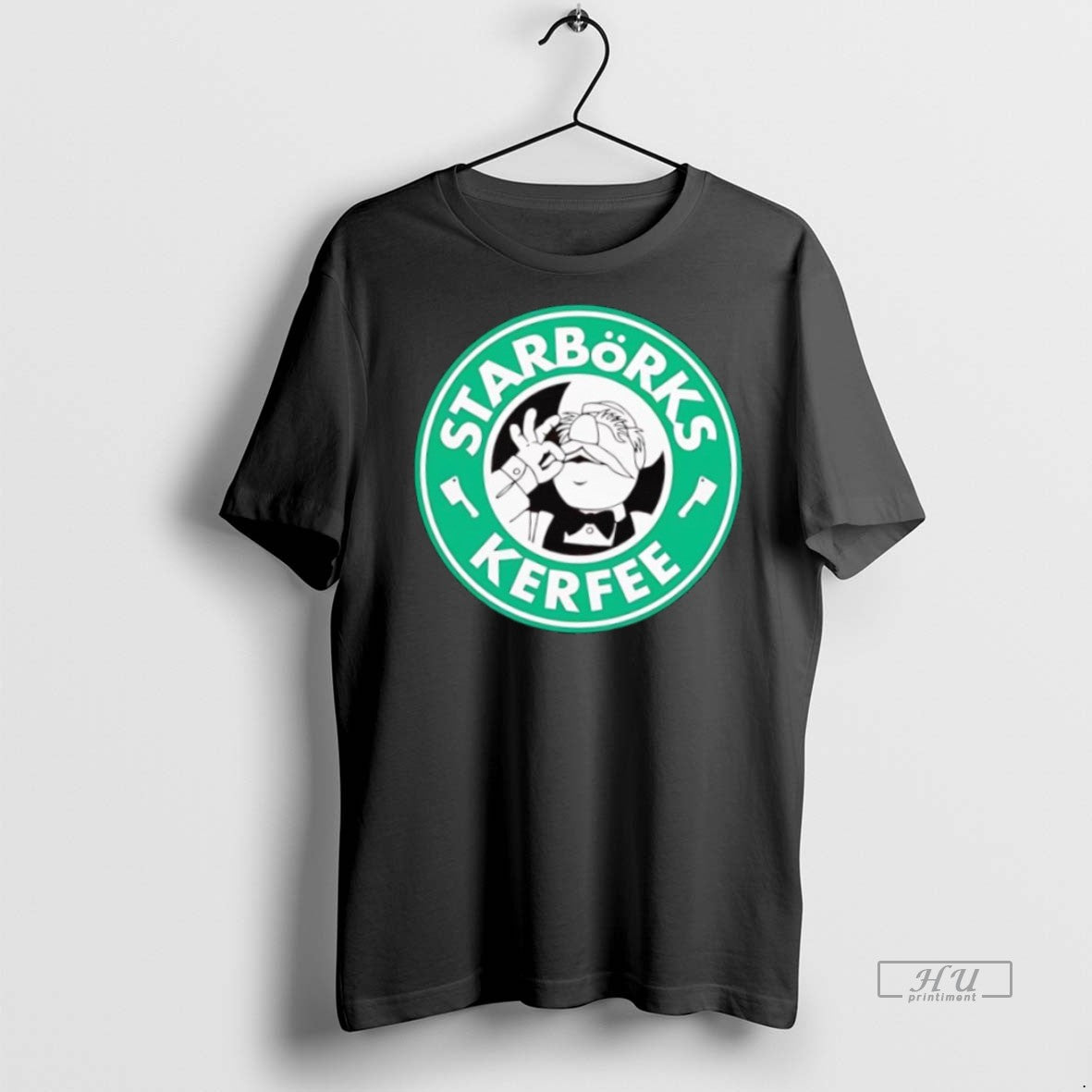 Officials Swedish Chef The Muppets Starborks Kerfee Starbucks Logo Tee Shirt Sweater