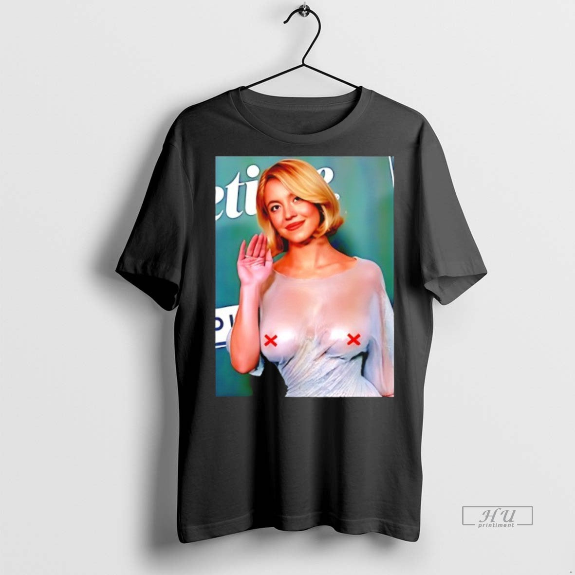 Officials Sydney Sweeney See Thru Glamorous Wet Premium Tee Shirt Sweater