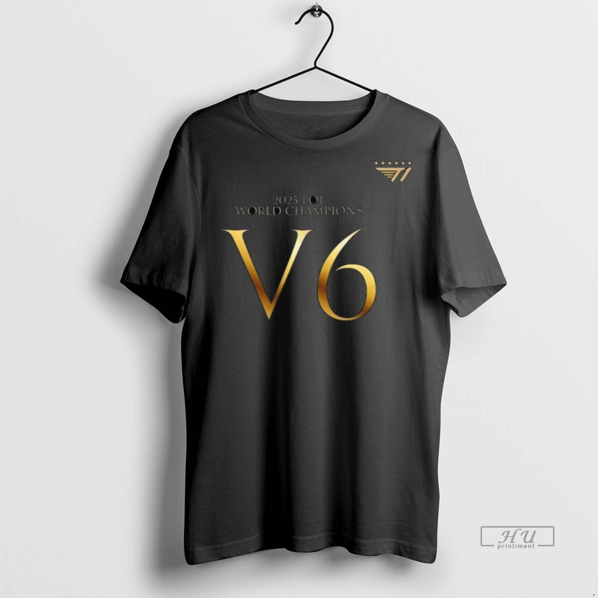 Officials T1 2025 Lol World Champions V6 Premium Tee Shirt Sweater