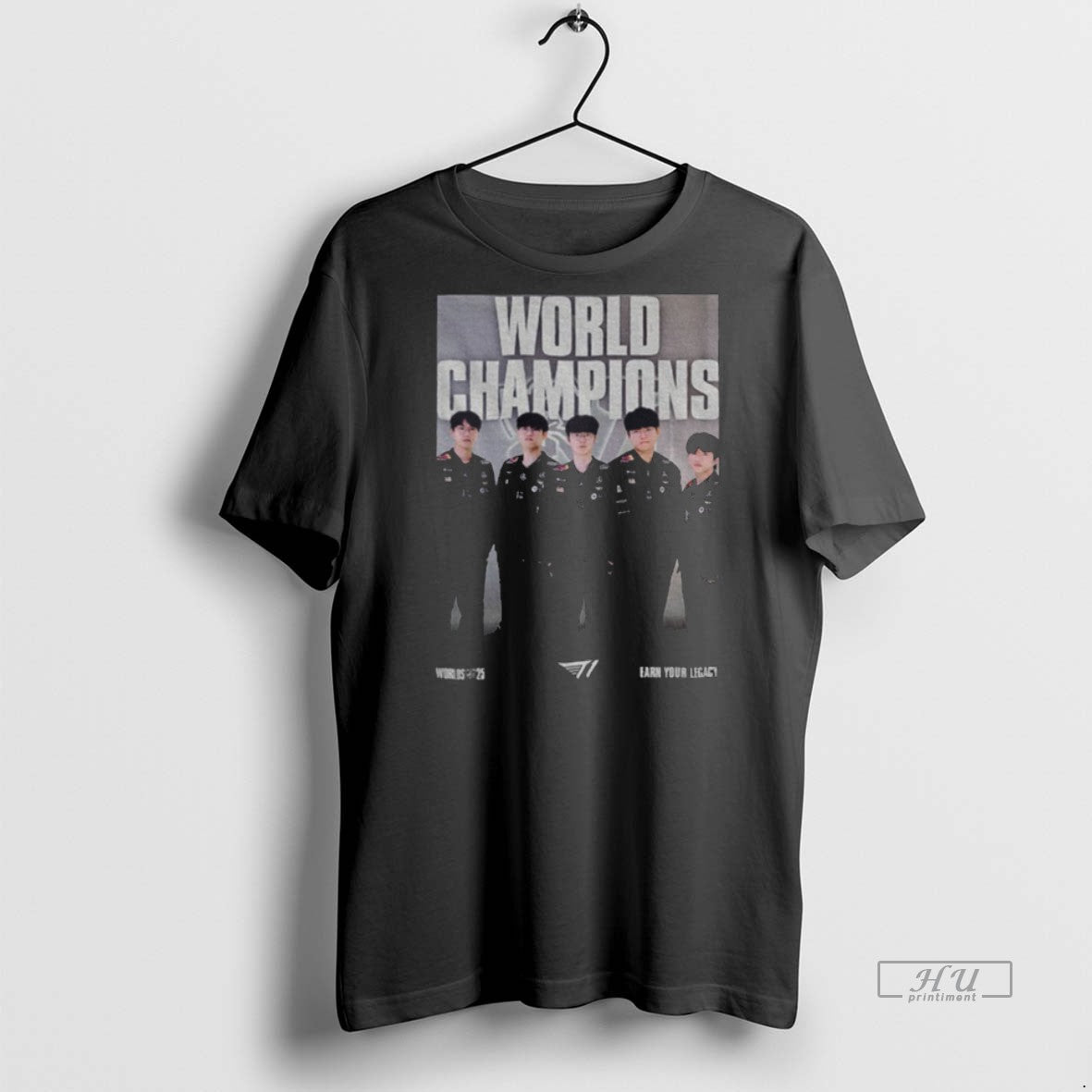 Officials T1 World Champions League Of Legends Worlds 2025 Victory Premium Tee Shirt Sweater