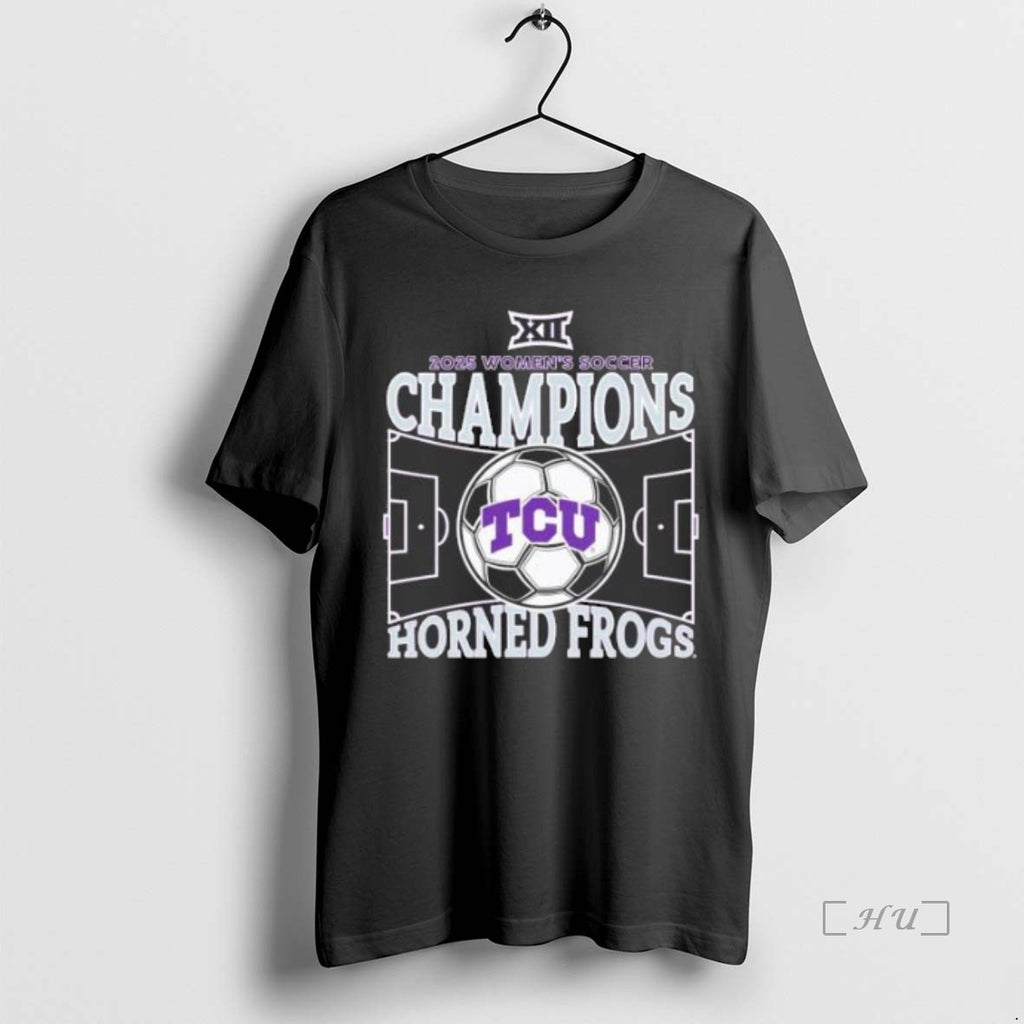Officials Tcu Horned Frogs 2025 Big 12 Regular Season Champions Premium T Shirt Sweater