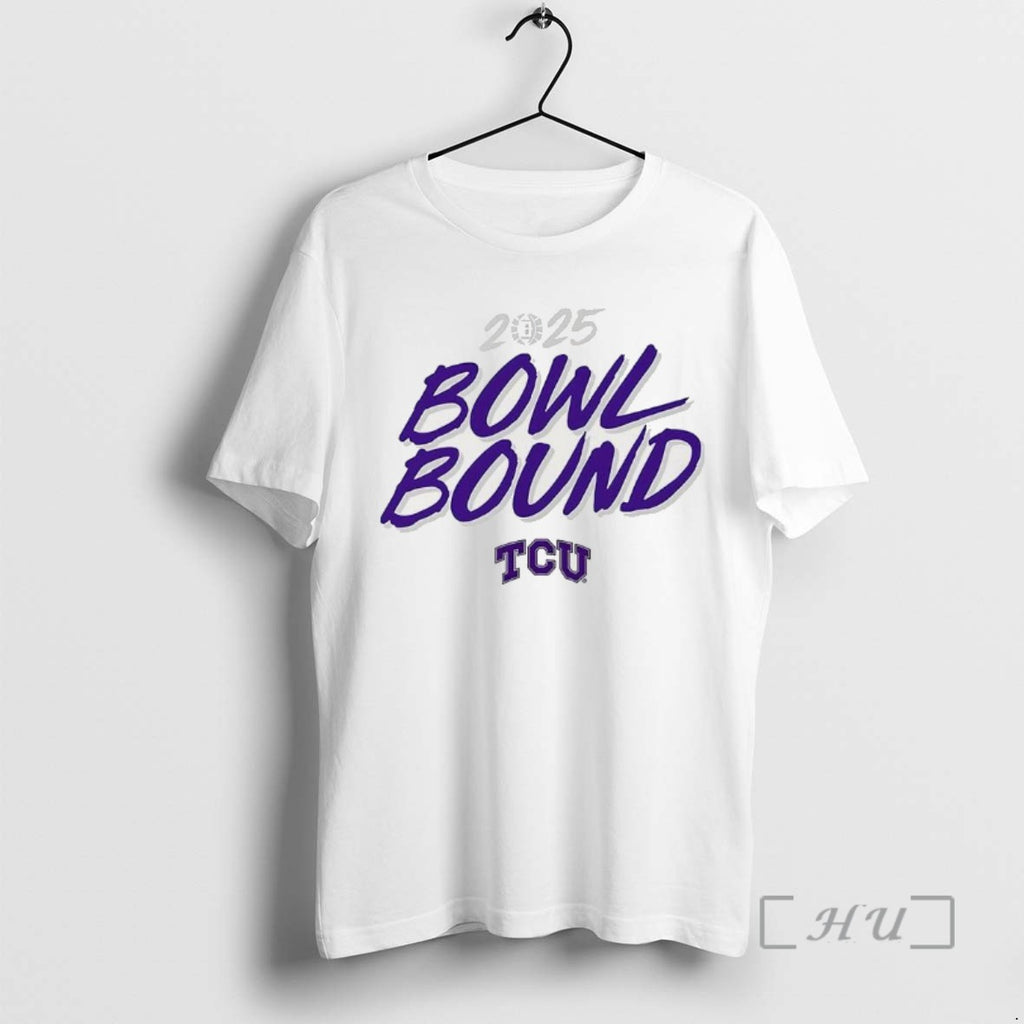 Officials Tcu Horned Frogs Football 2025 Bowl Bound Tee Shirt Sweater