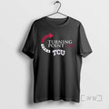 Officials Tcu Horned Frogs X Texas Christian University X Charlie Kirk Turning Point Usa Logo