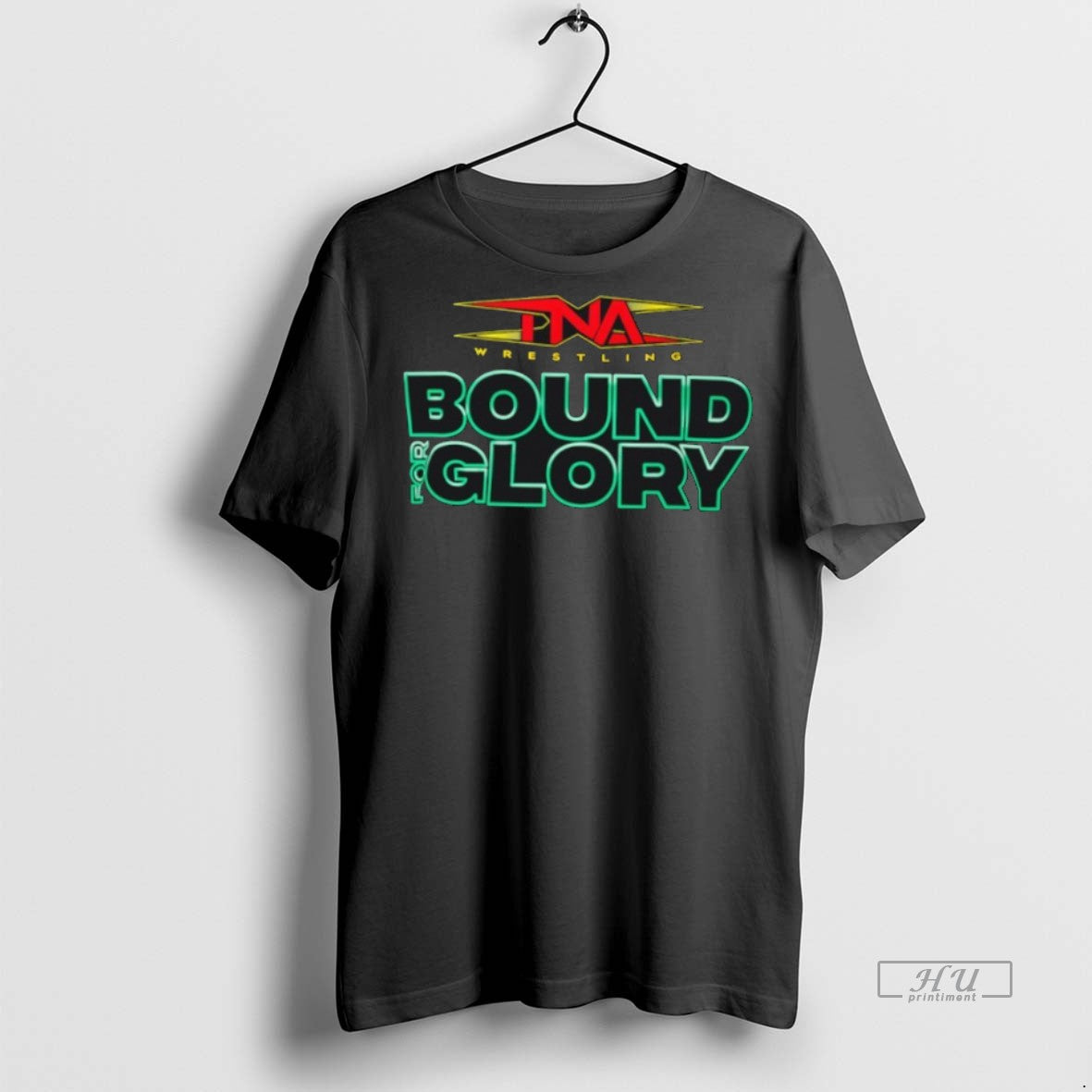Officials Tna Bound For Glory Logo Graphic Tee Shirt Sweater