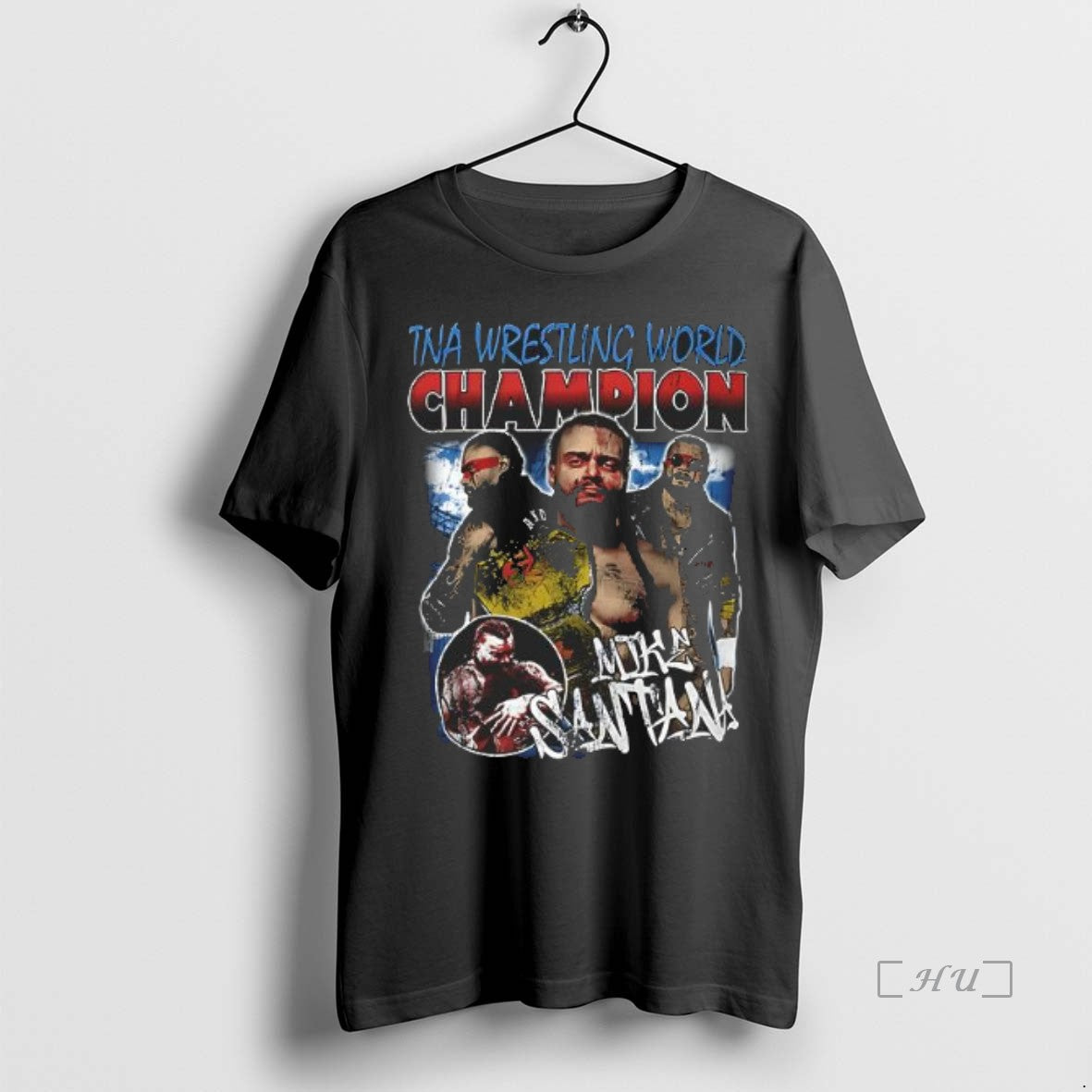 Officials Tna Wrestling World Champion Mike Santana Retro T Shirt Sweater