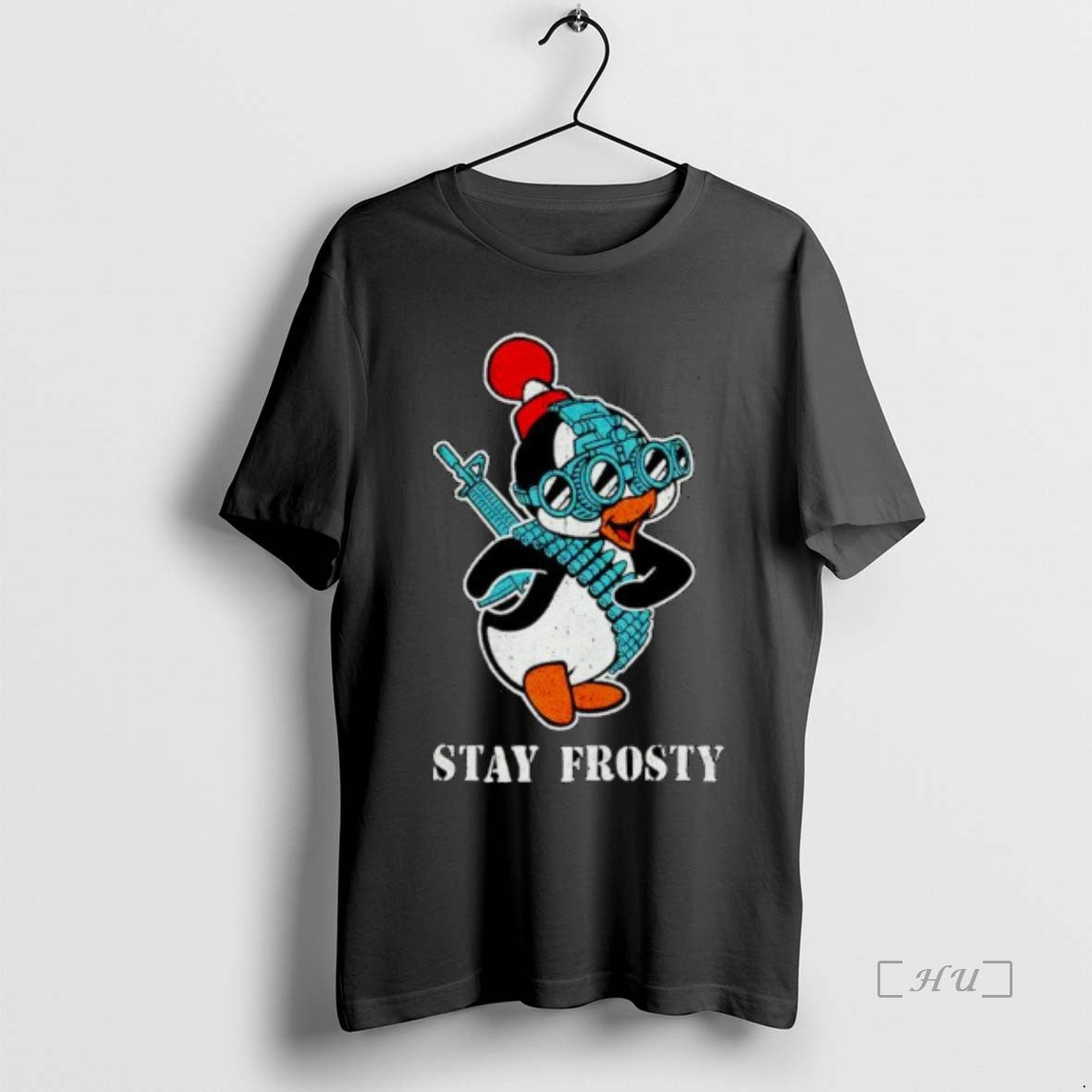 Officials Tactical Penguin Stay Frosty Ornaments Premium T Shirt Sweater