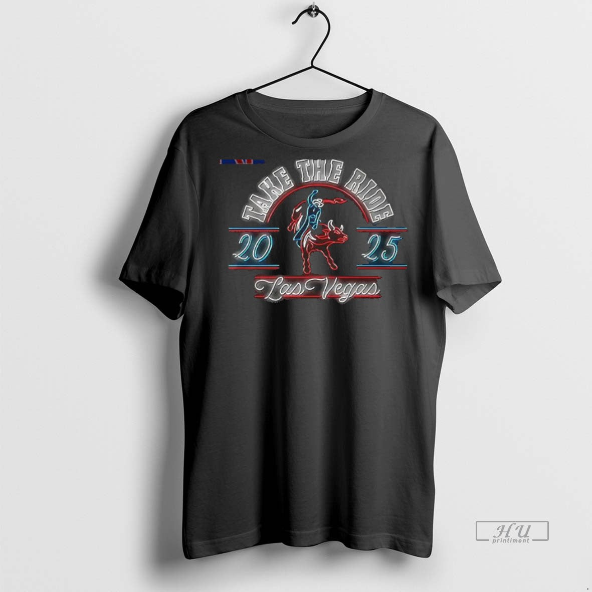 Officials Take The Ride Pbr 2025 Teams Championship Neon Lights Tee Shirt Sweater