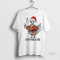 Officials Teacher Pigeon Im Fine Im Fine Everything Is Fine Merry Christmas Premium