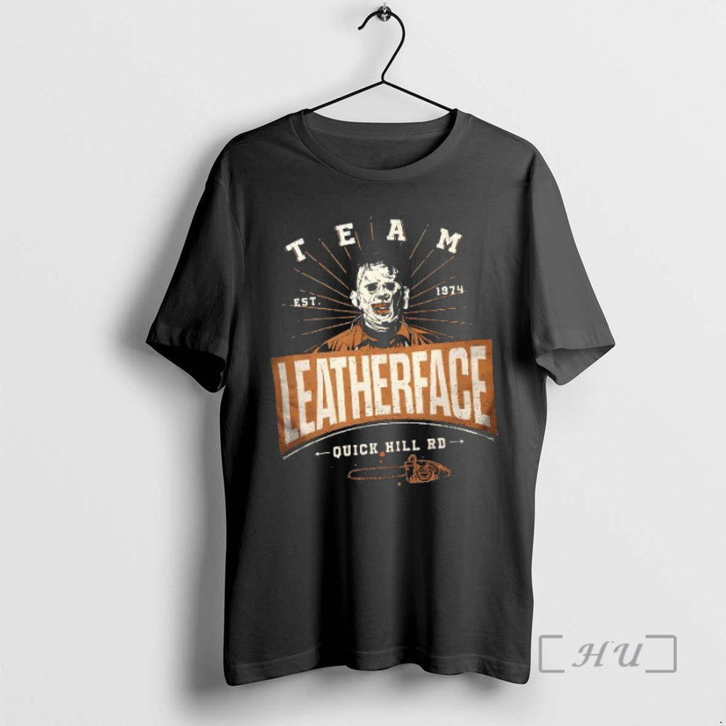 Officials Team Leatherface Krueger Elm Quick Hill 1974 Halloween T Shirt Sweater