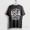 Officials Team Usa Milano Cortina Athlete 2026 Winter Olympics 2 Sided Premium Tee Shirt Sweater